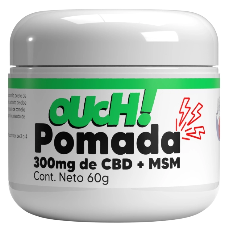 Pomada para golpes y torceduras Ouch con MSM y árnica, Foto 1 Nutriseller