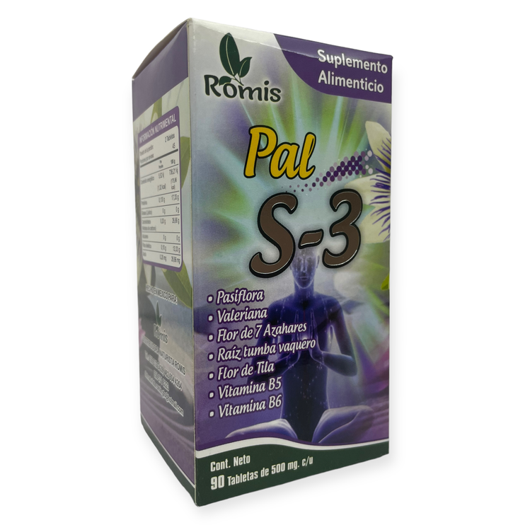 Pal S-3 90 tabletas - Romis Pal S-3 90 tabletas - Romis, Foto 1 Nutriseller