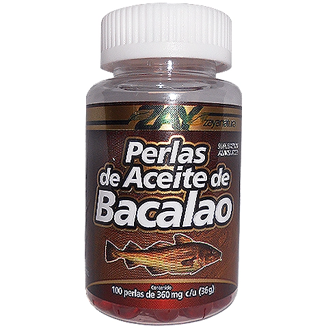 Perlas de aceite de bacalao 100 perlas, Foto 1 Nutriseller