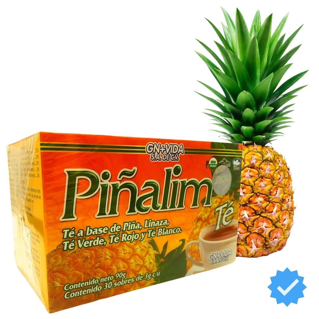 Piñalim Té 30 sobres de 3g, Foto 1 Nutriseller