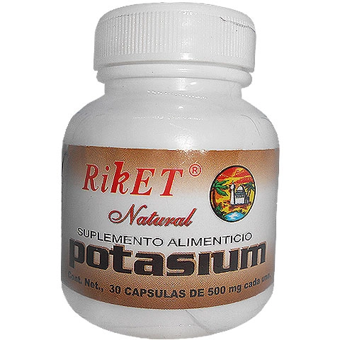 Potasium 30 cápsulas, Foto 1 Nutriseller