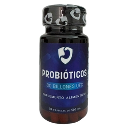 Probióticos 80 billones ufc 11 cepas 30 cápsulas, Foto 1 Nutriseller