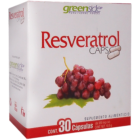 Resveratrol 30 cápsulas Greenside, Foto 1 Nutriseller
