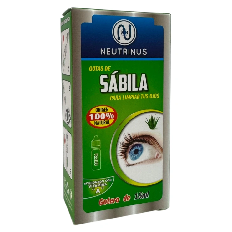 Sábila gotas 15 ml. TNL-029, Foto 2 Nutriseller
