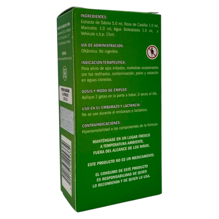 Sábila gotas 15 ml. TNL-029, Foto 3 Nutriseller