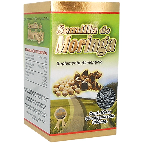 Semilla de moringa 60 cápsulas, Foto 1 Nutriseller
