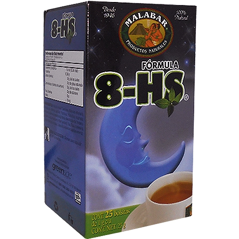 Té 8 Hs 25 Bolsitas Malabar, Foto 1 Nutriseller