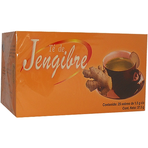 Té de jengibre 25 saquitos, Foto 1 Nutriseller