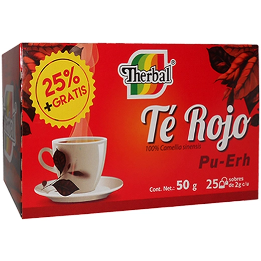 Té Rojo 20 sobres, Foto 1 Nutriseller