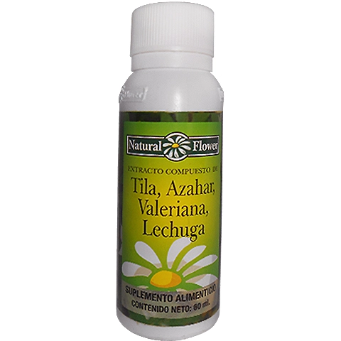 Tila Azahar Valeriana y Lechuga Extracto 60ml, Foto 1 Nutriseller
