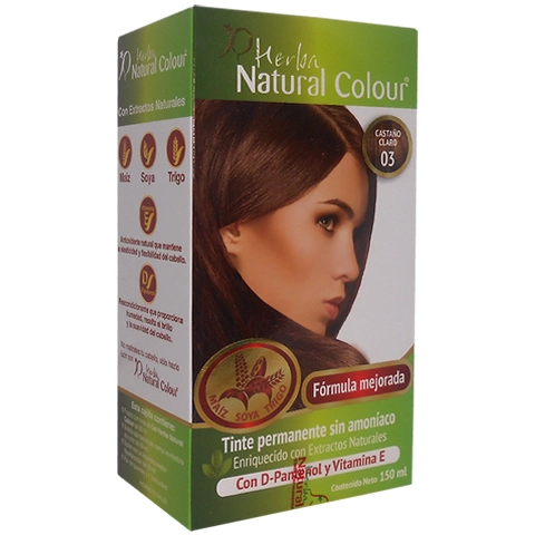 Tinte natural colour castaño claro 03, Foto 1 Nutriseller