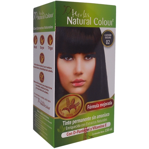 Tinte natural colour castaño oscuro 02, Foto 1 Nutriseller