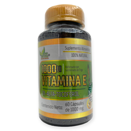 Vitamina E 1000 UI 60 cápsulas, Foto 1 Nutriseller