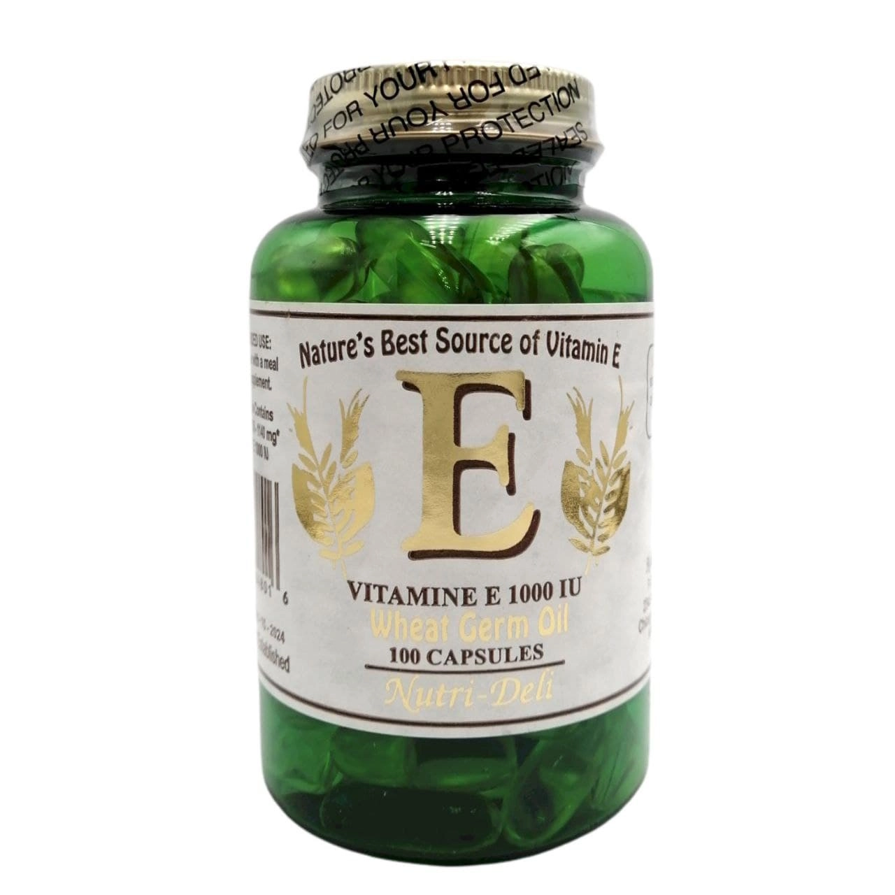 Vitamina e 1000iu 100 Cápsulas Gap, Foto 1 Nutriseller