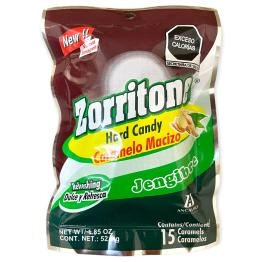 Zorritone caramelo con Jengibre bolsa con 15 piezas, Foto 1 Nutriseller